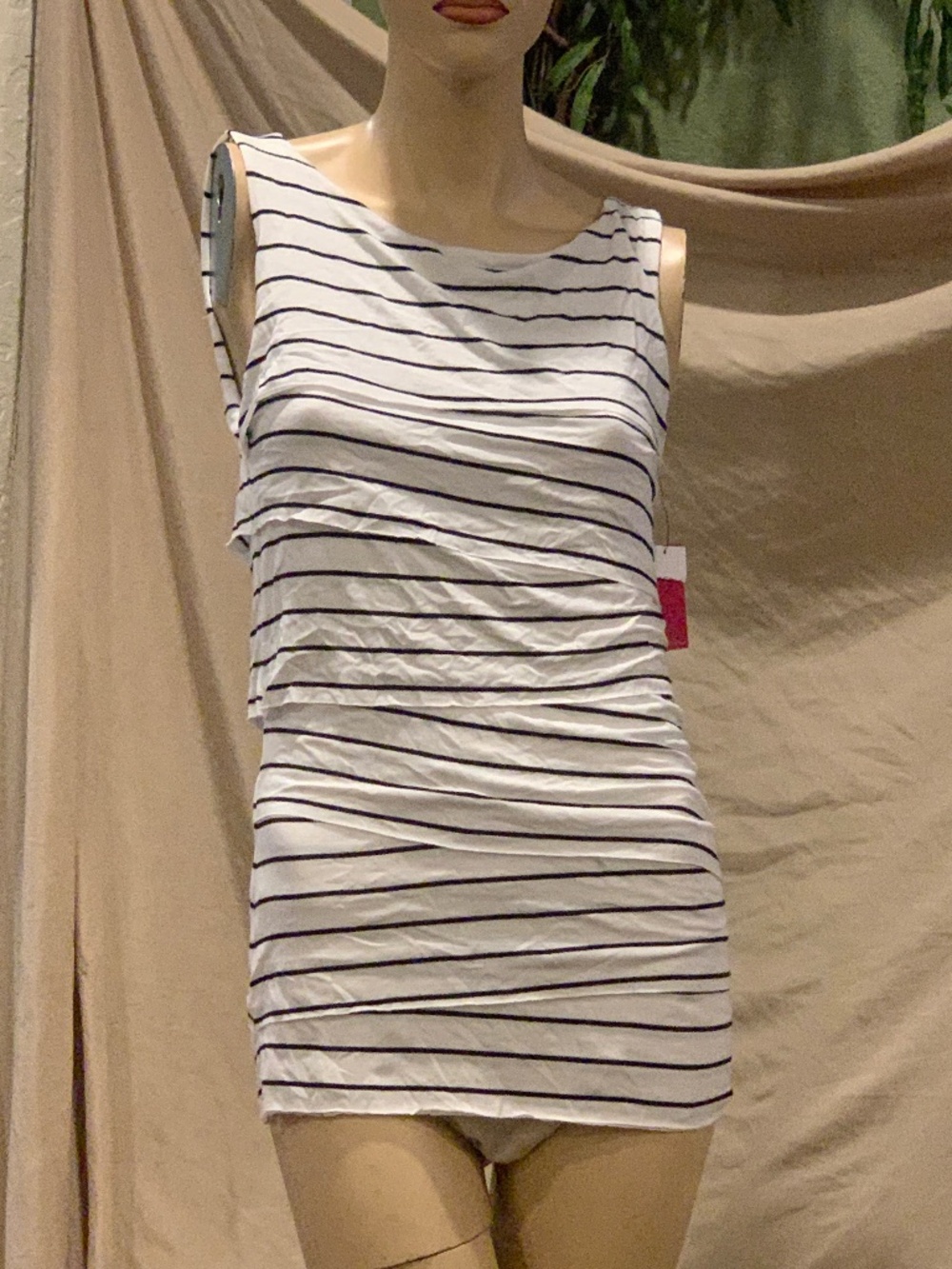 Vince Camaro zig zag injection top